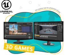 Unreal Engine 4. Игровой движок - Школа программирования для детей, компьютерные курсы для школьников, начинающих и подростков - KIBERone г. Пятигорск