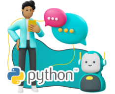 Умный чат-бот на Python - Школа программирования для детей, компьютерные курсы для школьников, начинающих и подростков - KIBERone г. Пятигорск